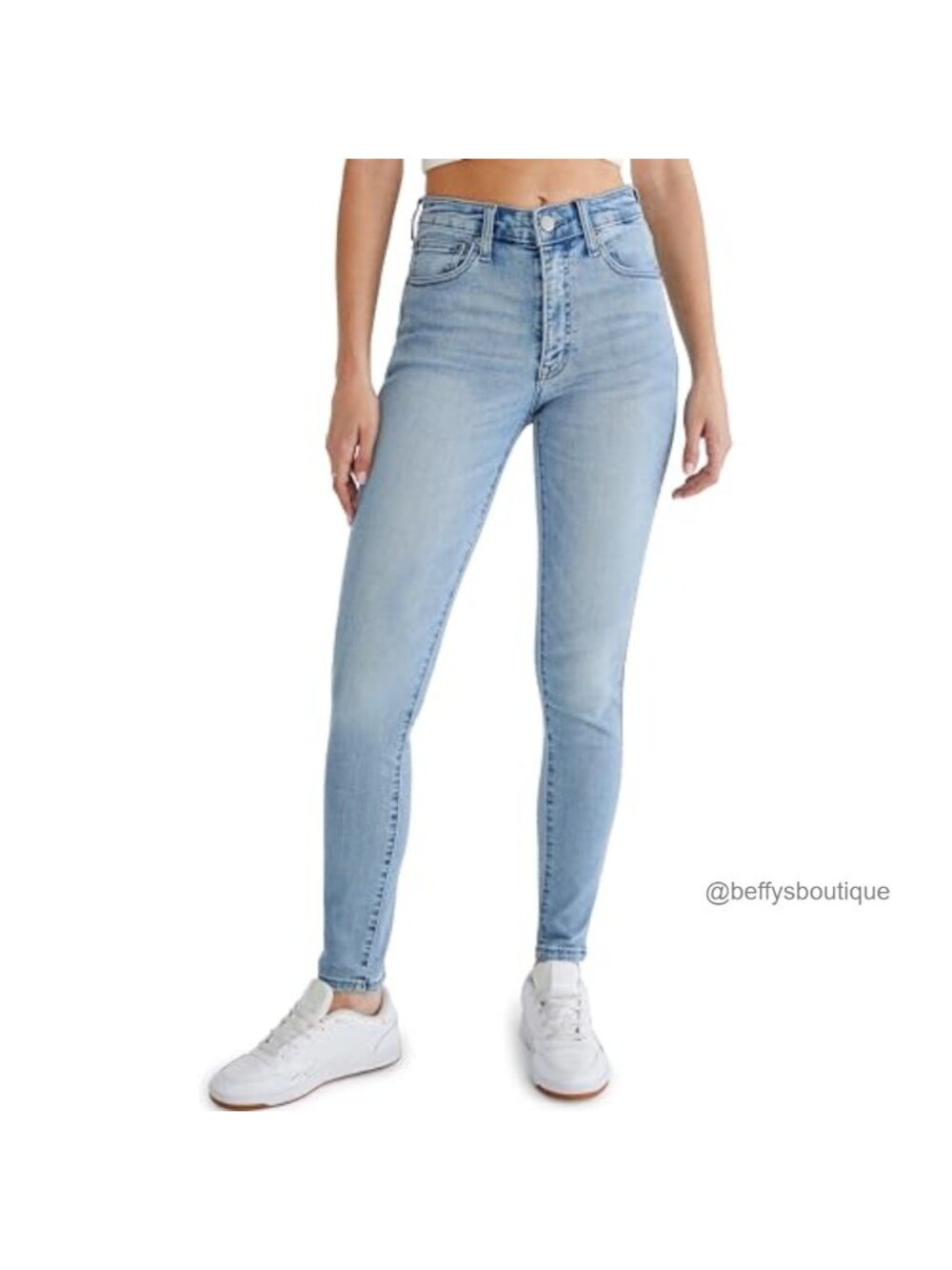Aero High Waisted Jegging Skinny Stretch Denim